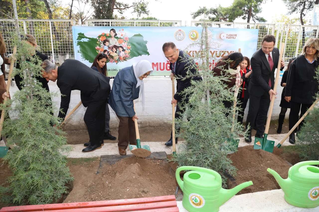 Muğla’da Öğretmenler İçin 16 Bin 453 Fidan Toprakla Buluşuyor 1